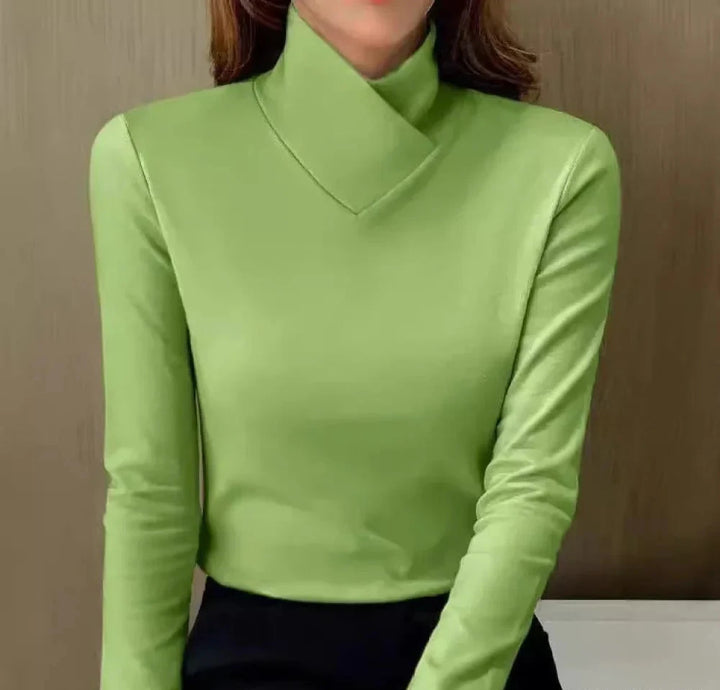 Selena | Elegant Turtleneck Blouse