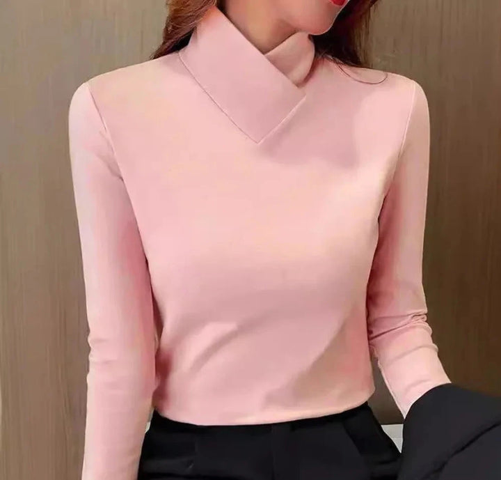 Selena | Elegant Turtleneck Blouse