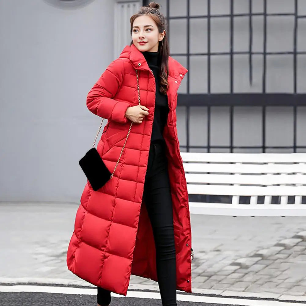 Lenora | Long Hooded Winter Coat