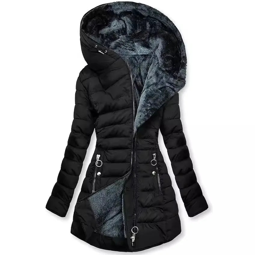 Aria | Warm Hooded Coat